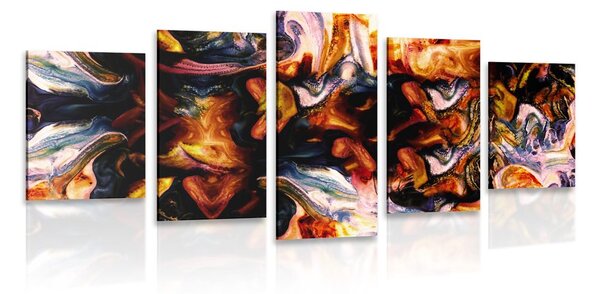Quadri 5 pezzi – Arte in versione astratta