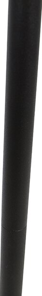 Faretto nero orientabile con cavo e spina da 300 cm IP65 - Basic