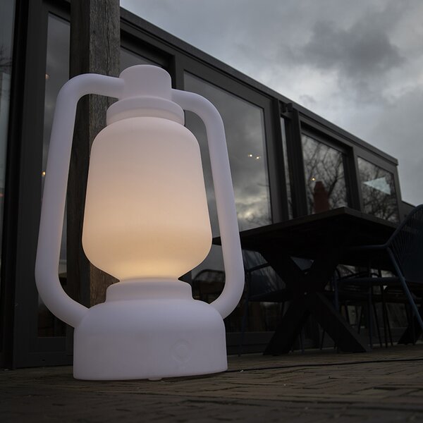 Lampada da terra bianca 110 cm IP44 - STORM Extra Large