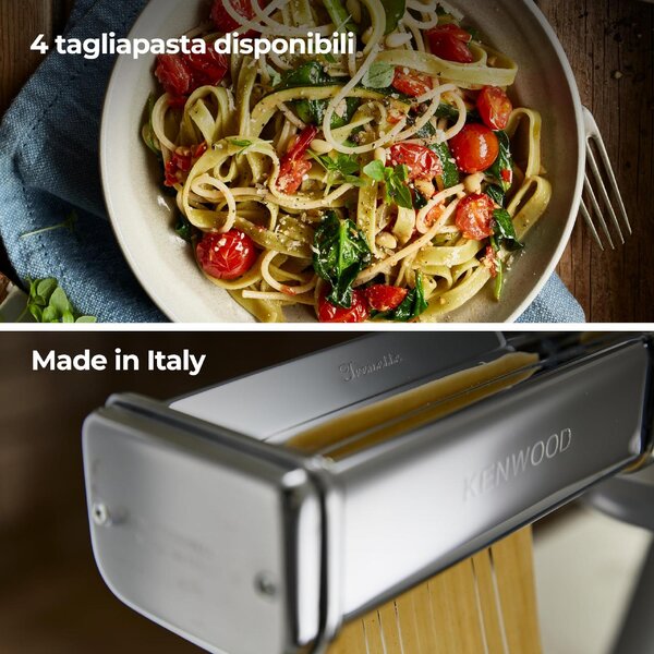 Kenwood Accessorio Impastatrice Planetaria Kenwood Trafila pasta Trenette in Acciaio Inox - KAX983ME