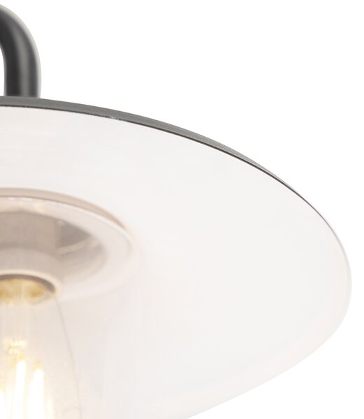 Lampada da parete per esterni rustica grigio scuro IP44 - Kansas