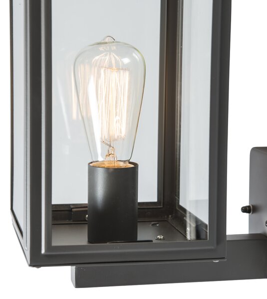 Applique da parete industriale grigia IP44 - SUTTON Up