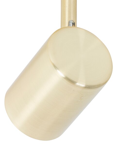 Plafoniera moderna ottone 3 luci orientabili - Jeana