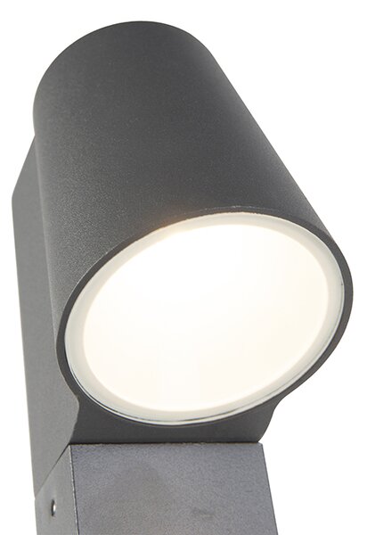 Lampada da esterno moderna in piedi antracite con LED - UMA
