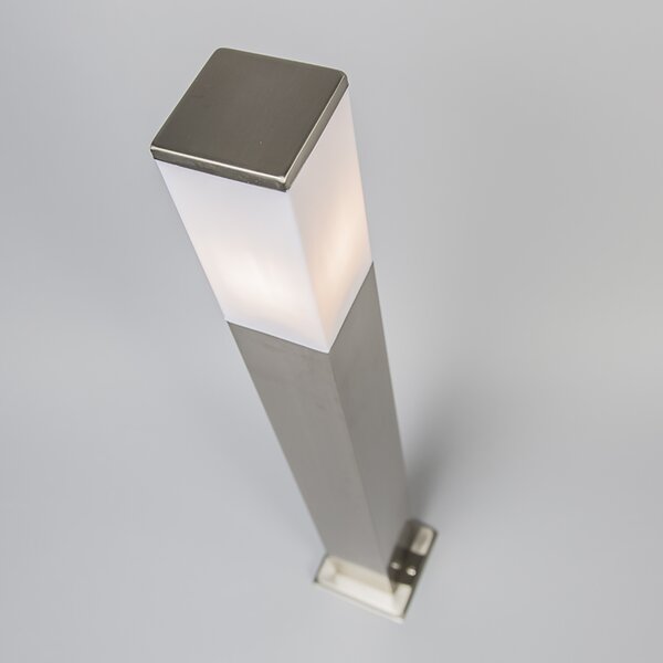 Lampada da esterno intelligente 80 cm in acciaio con WiFi P45 - Malios