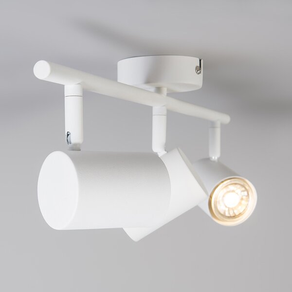 Faretto Smart bianco inclinabile con Wifi GU10 - Jeana 3