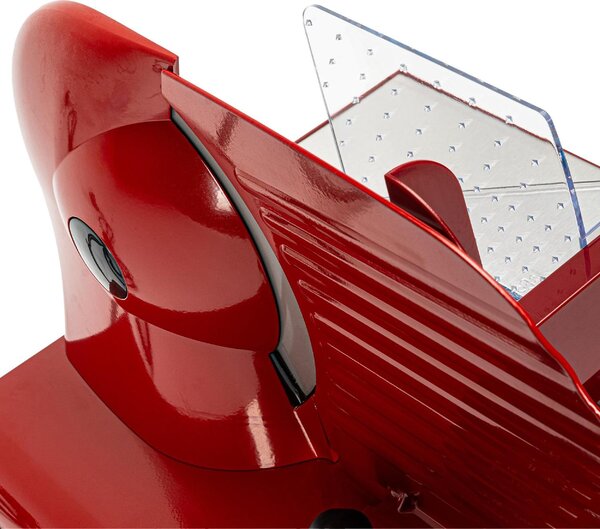 R.G.V. Affettatrice elettrica con Lama 19 cm e Motore 100W con Base In Acciaio - Ausonia 190 Red