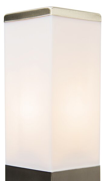 Lampada da esterno intelligente 45 cm in acciaio incl. WiFi P45 - Malios