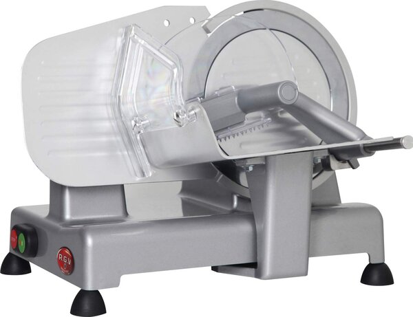 R.G.V. Affettatrice elettrica Professionale Diametro 20 cm potenza 110 Watt - Luxor 20 Silver