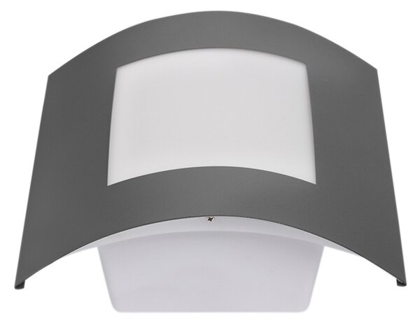 Lampada da parete per esterni smart antracite con WiFi A60 - Emmerald