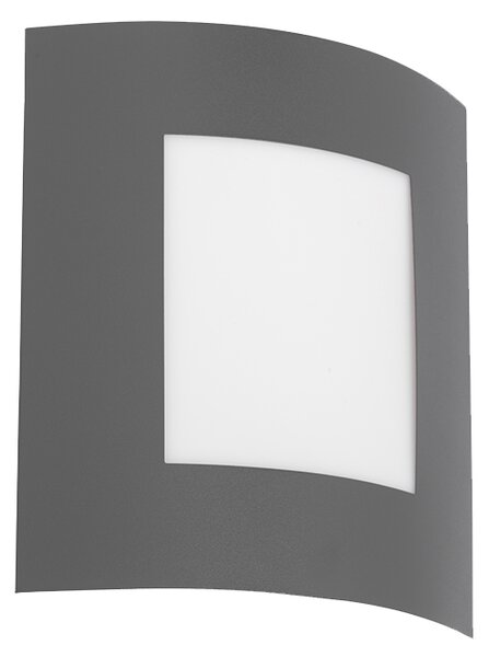 Lampada da parete per esterni smart antracite con WiFi A60 - Emmerald