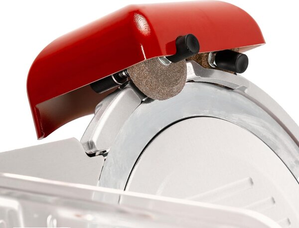 R.G.V. Affettatrice Professionale Pressofuso diametro 25 SPECIAL Rossa