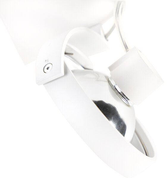 Faretto di design bianco orientabile - Go