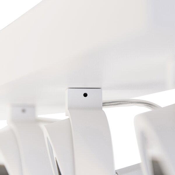 Faretto di design bianco orientabile 3 luci - Go