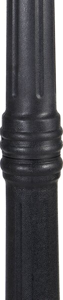 Lanterna da esterno classica nera 3 luci IP44 - New Haven