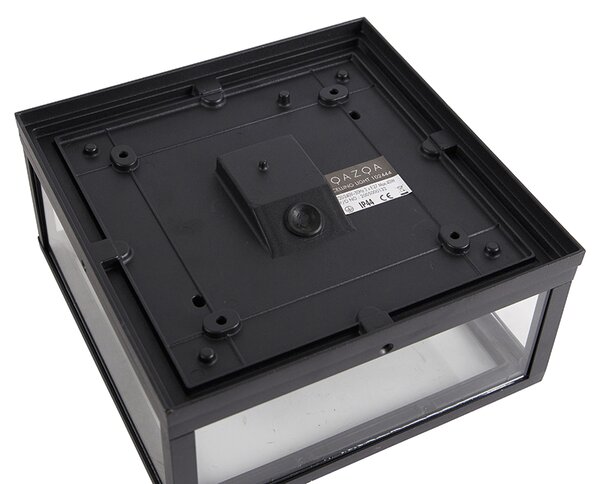 Plafoniera industriale nera IP44 2 luci - Charlois