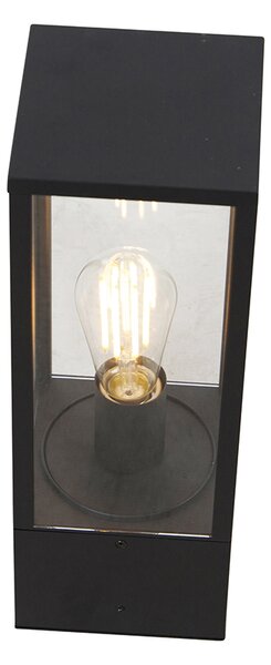 Lampada da terra industriale nera 40 cm IP44 - Charlois