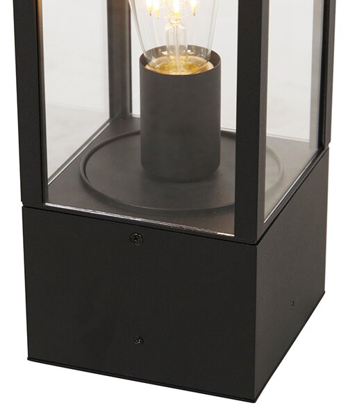 Lampada da terra industriale nera 40 cm IP44 - Charlois