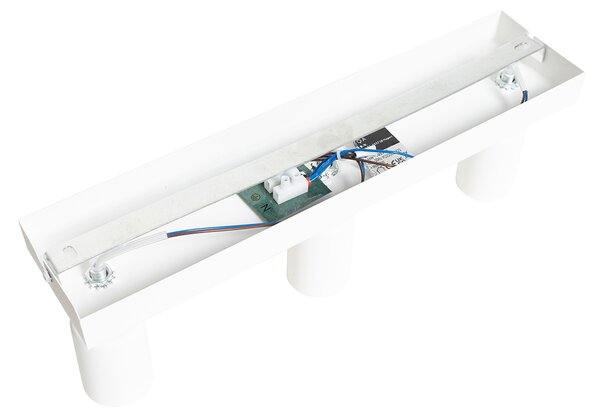 Faretto moderno bianco rettangolare 3 luci - Facil