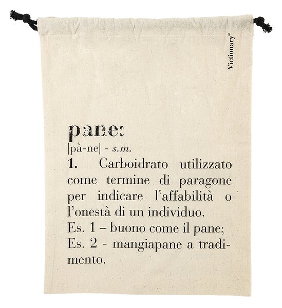 Sacchetto bread/pane 40x30 cm in Cotone VdE Tivoli 1996