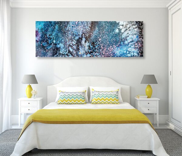 Quadro su tela – Astrazione da acquerello