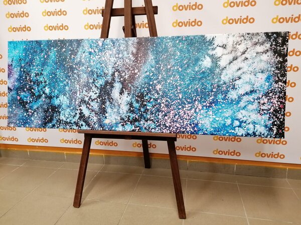 Quadro su tela – Astrazione da acquerello