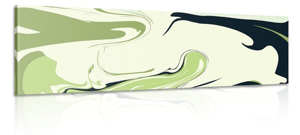 Quadro su tela – Astratto moderno verde