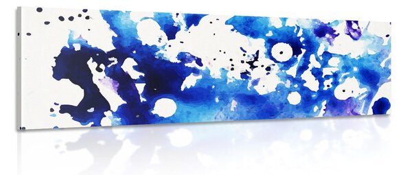 Stampa su tela – Astratto artistico blu