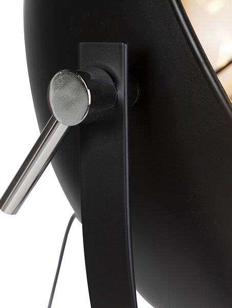Lampada da terra a treppiede intelligente nera incl. Wifi A60 - Magna 40 Eglip