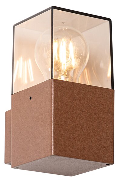 Lampada da parete per esterni intelligente marrone ruggine IP44 con WiFi P45 - Denmark