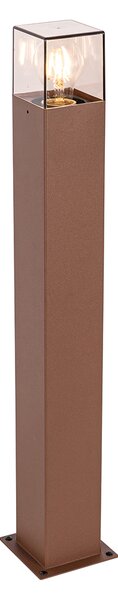Lampada da esterno a stelo intelligente marrone ruggine 70 cm incl. Wifi P45 - Denmark