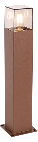 Lampada da esterno a stelo intelligente marrone ruggine 50 cm incl. Wifi P45 - Denmark