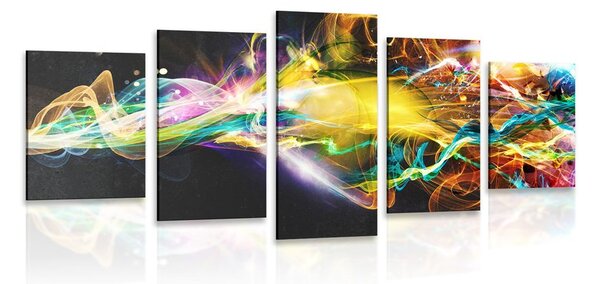 Quadri 5 pezzi – Esplosione di colori