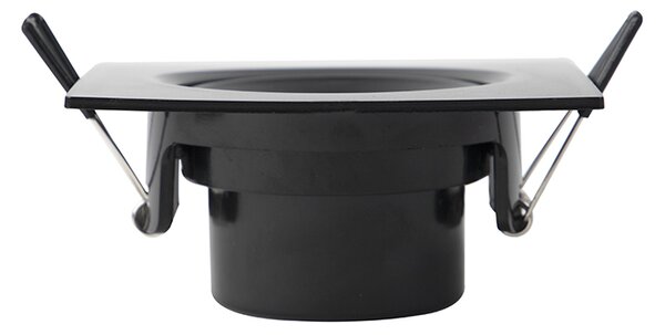 Set di 3 faretti da incasso neri con LED dimmerabile a 3 step - Miu