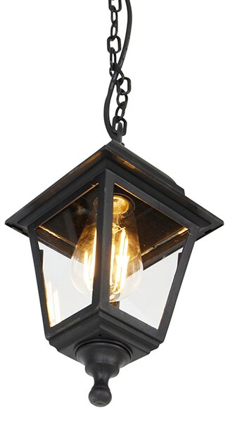 Lampada a sospensione da esterno classica nera IP44 - Capital