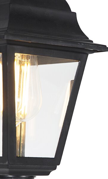 Lampada a sospensione da esterno classica nera IP44 - Capital