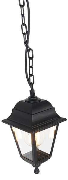 Lampada a sospensione da esterno classica nera IP44 - Capital