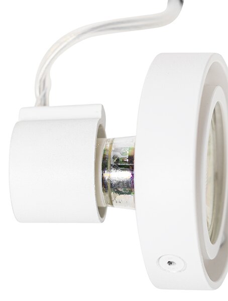 Faretto moderno bianco - Master 50
