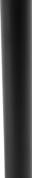 Lampada da tavolo classica nera con paralume nero 32 cm - Simplo