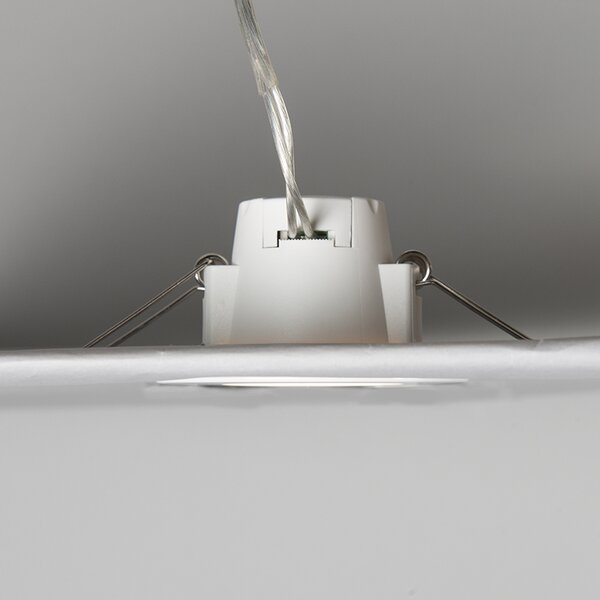 Set di 3 faretti a incasso bianchi con LED 3000K 4W IP65 - Blanca