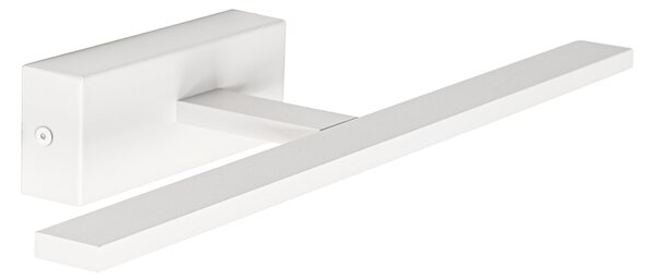 Applique da parete bianca 41,5 cm con LED IP44 - Jerre