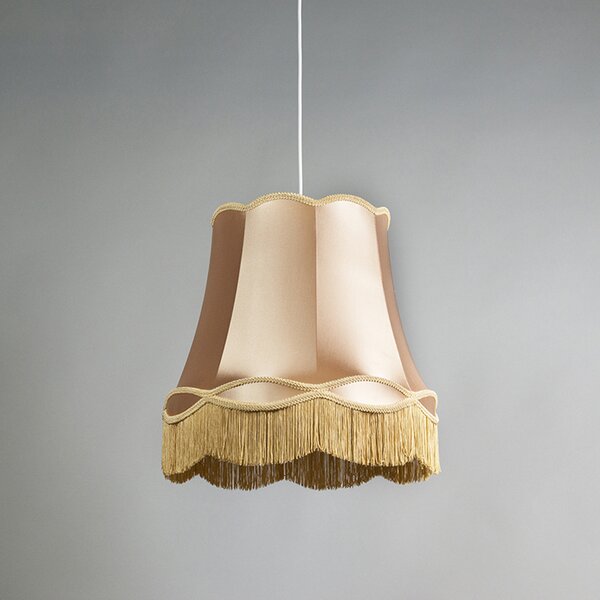 Set di 4 lampade a sospensione retrò oro 45 cm - Granny