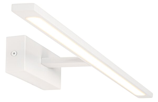 Applique da parete bianca 62 cm incl. LED IP44 - Jerre