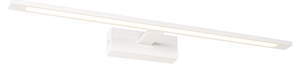 Applique da parete bianca 62 cm incl. LED IP44 - Jerre