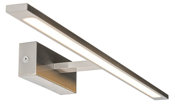 Applique da parete in acciaio 62 cm con LED IP44 - Jerre