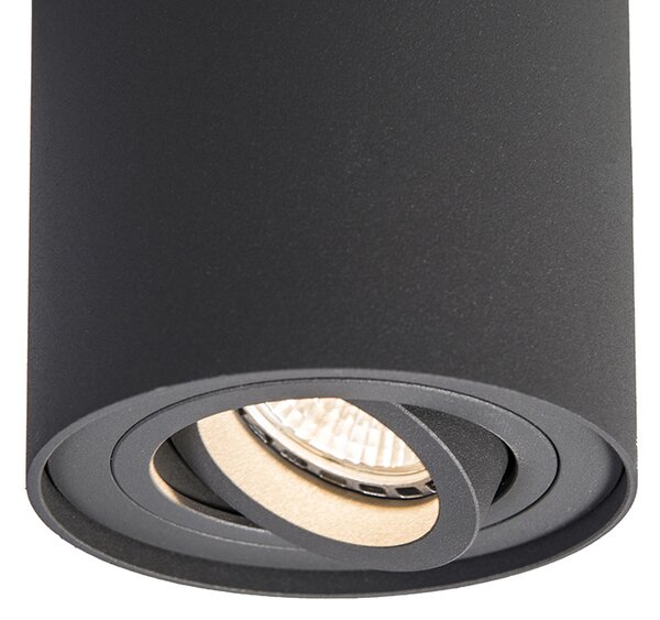 Set di 6 faretti intelligenti grigio scuro incl. Wifi GU10 - Rondoo up
