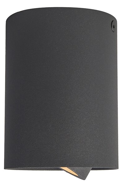 Set di 6 faretti intelligenti grigio scuro incl. Wifi GU10 - Rondoo up