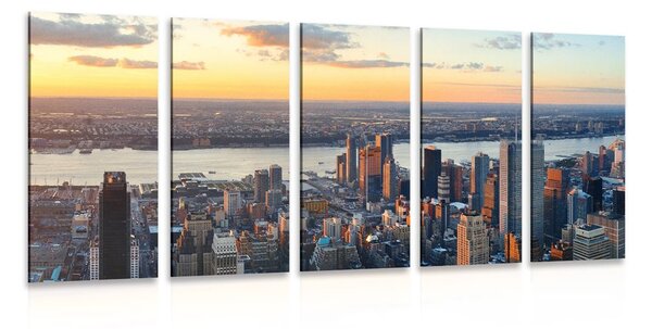 Quadri 5 pezzi – Città di New York