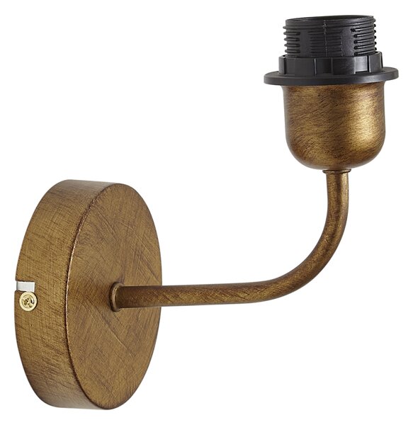 Lampada da parete vintage oro senza paralume - Matt