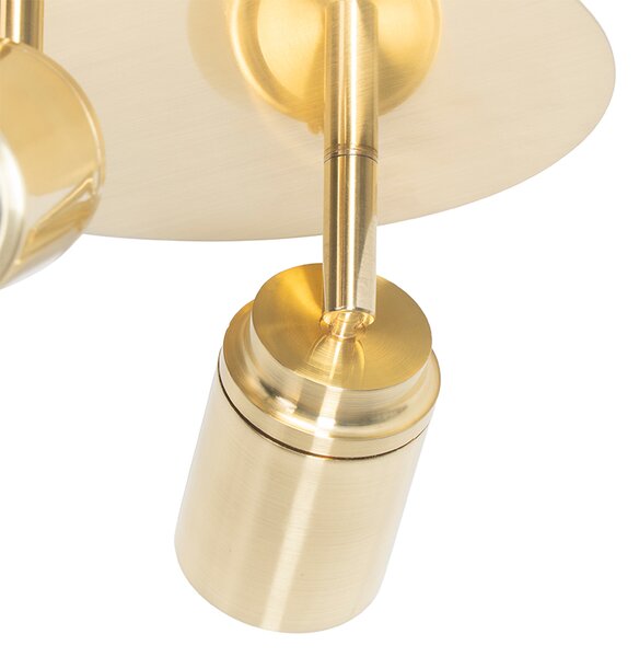 Faretto da bagno moderno ottone 2 luci IP44 - Ducha